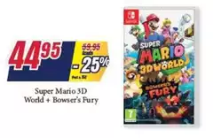 Super Mario 3D World + Bowser's Fury