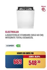 Electrolux - EES668525L A scomparsa totale 14 coperti B Electrolux - EES668525L A scomparsa totale 14 coperti B