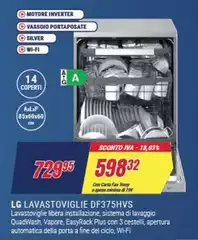 LG - Lavastoviglie Df375hvs LG - Lavastoviglie Df375hvs