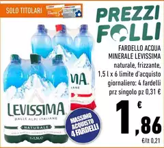 Levissima - Fardello Acqua Minerale