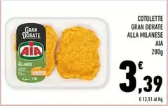 Aia - Cotolette Gran Dorate Alla Milanese