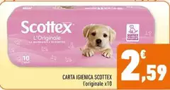 Scottex - Carta Igienica Scottex - Carta Igienica