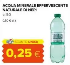 Acqua Minerale Effervescente Naturale