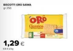 Oro saiwa - Biscotti