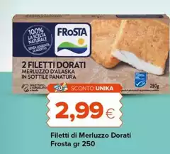 Frosta - Filetti Di Merluzzo Dorati