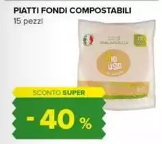 Piatti Fondi Compostabili