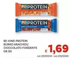 Be-kind - Protein Burro Arachidi/ Cioccolato Fondente