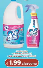 Ace - Candeggina Classica Liquida 31l
