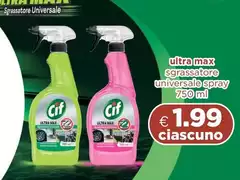 Cif - Sgrassatore Universale Spray