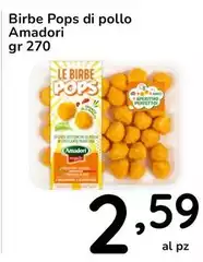 Amadori - Birbe Pops Di Pollo