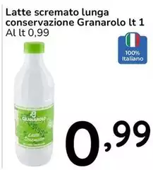 Granarolo - Latte Scremato Lunga Conservazione