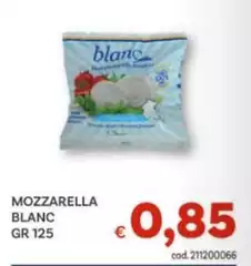 Blanc - Mozzarella