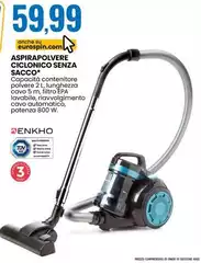 Aspirapolvere Ciclonico Senza Sacco