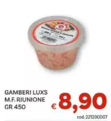Riunione - Gamberi Luxs M.f. Riunione - Gamberi Luxs M.f.