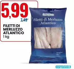 Ondina - Filetti Di Merluzzo Atlantico