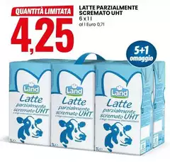 Land - Latte Parzialmente Scremato UHT