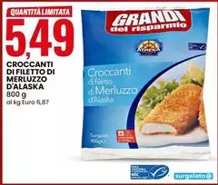 Croccanti Di Filetto Di Merluzzo D'Alaska