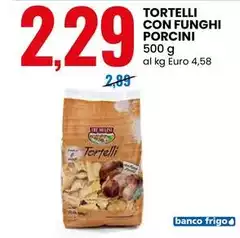 Tortelli Con Funghi Porcini