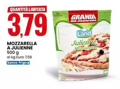 Land - Mozzarella A Julienne