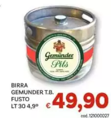 Birra Gemunder T.B.