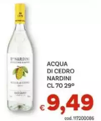 Nardini - Acqua Di Cedro