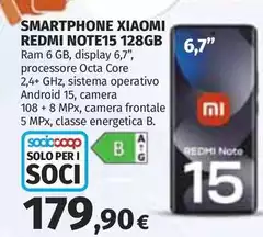 Xiaomi - Smartphone Redmi Note15 128gb