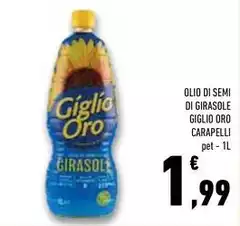 Giglio oro - Olio Di Semi Di Girasole