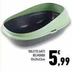 Toilette Gatti Belmondo