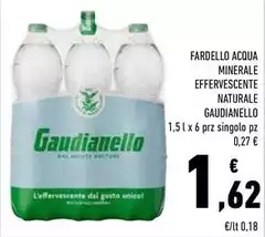Gaudianello - Fardello Acqua Minerale Effervescente Naturale