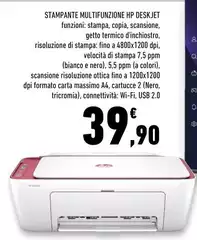 HP - Stampante Multifunzione