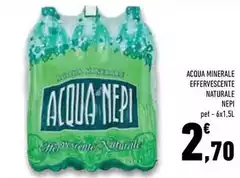 Acqua Minerale Effervescente Naturale