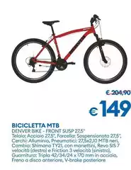 Bicicletta Mtb