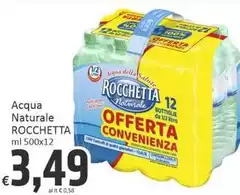 Rocchetta - Acqua Naturale
