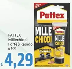 Pattex - Millechiodi Forte&rapido Pattex - Millechiodi Forte&rapido