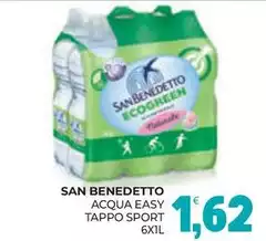 San Benedetto - Acqua Easy Tappo Sport