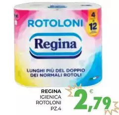 Regina - Igienica Rotoloni