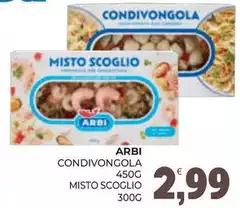 Arbi - Condivongola Misto Scoglio Arbi - Condivongola Misto Scoglio