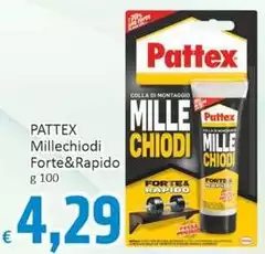 Pattex - Millechiodi Forte&rapido Pattex - Millechiodi Forte&rapido