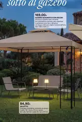 Gazebo Quadrato Con Decori