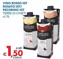 Terre Di Chieti - Vino Rosso IGT Rosato IGT/Pecorino IGT