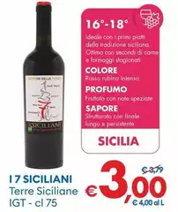 Terre Siciliane - I 7 Siciliani IGT