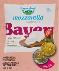 Bayernland - Mozzarella Bocconcini Senza Lattosio