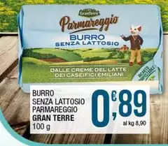 Granterre - Burro Senza Lattosio Parmareggio