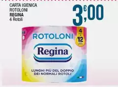 Regina - Carta Igienica Rotoloni Regina - Carta Igienica Rotoloni