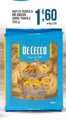 De Cecco - Nidi Di Semola Varie Trafile