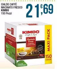 Kimbo - Cialde Caffè Macinato Fresco