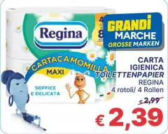 Regina - Carta Igienica