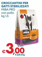 Miba Pro - Croccantini Per Gatti Sterilizzati