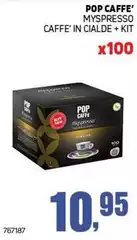Pop Caffe' - Myspresso Caffe' In Cialde + Kit