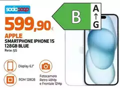 Coop - Iphone 15 128gb Blue